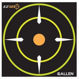EZ See Adhesive Round Bullseye Tgt 12/pk