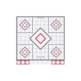 Shoot N-C White/Blk 12" x12" Sight-In-100