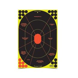 Shoot-N-C 12"x18" Handgun Tranr Tgt-5 Tgt