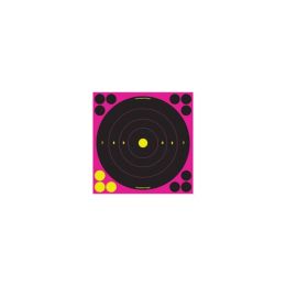 Shoot N-C Pink 8" Bull's-eye Tgt - 500