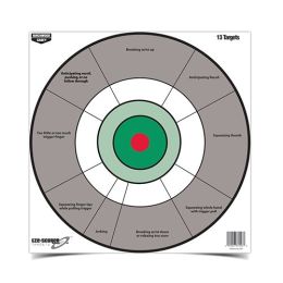 Eze-Scorer 12" Handgun Trainer Tgt 100
