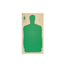 B27Cb CB Silhouette Tgt 24X 45 Grn(25 Pk)