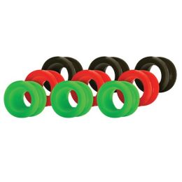 Versa Peep Blk/grn/red